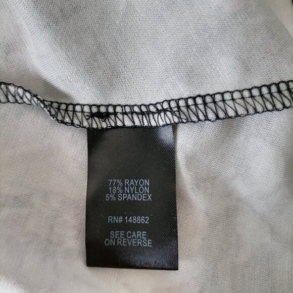 NWT Torrid Womens Black Floral Print Scoop Neck Peasant Mini Dress Size US 2X - Picture 6 of 7